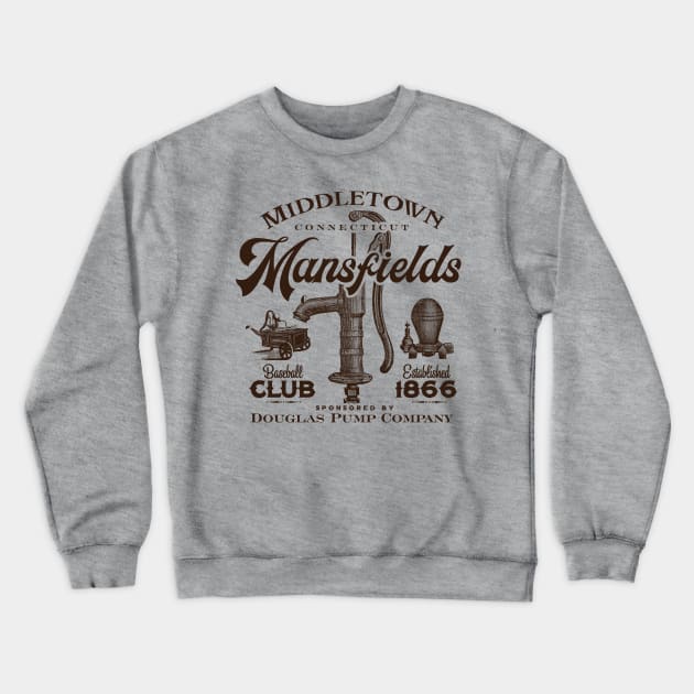 Middletown Mansfields Crewneck Sweatshirt by MindsparkCreative